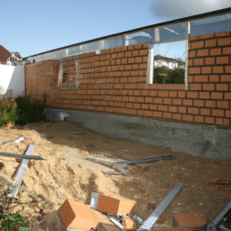 Agrandissement terrasse pour espace de jeu pour enfants Oloron-Sainte-Marie